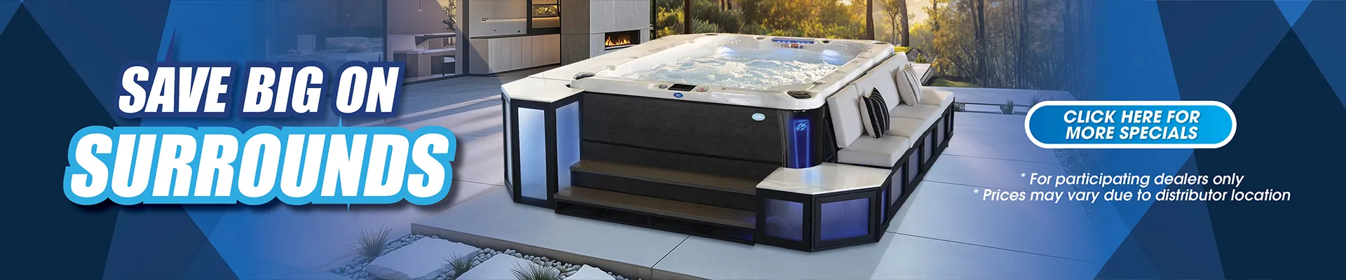 Calspas hot tub being used in a family setting - Haverhill