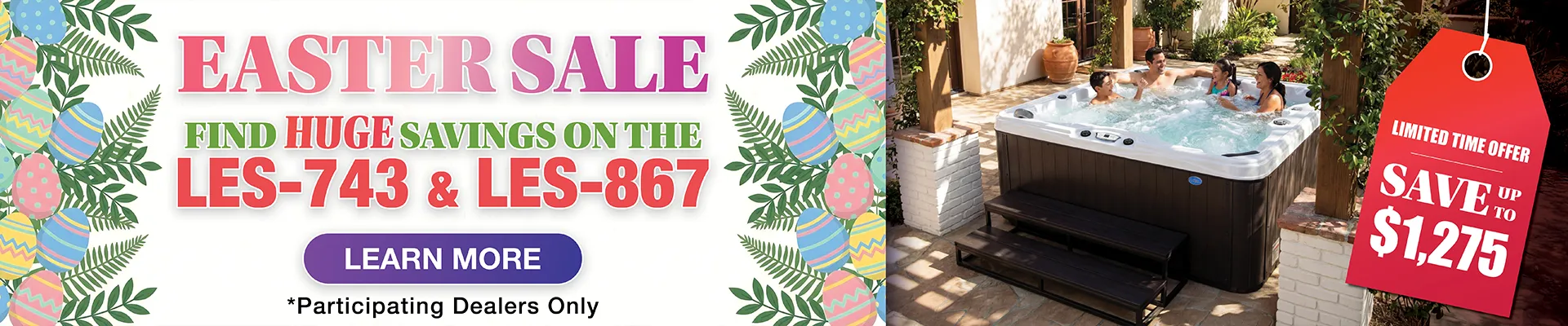 Calspas hot tub being used in a family setting - Haverhill